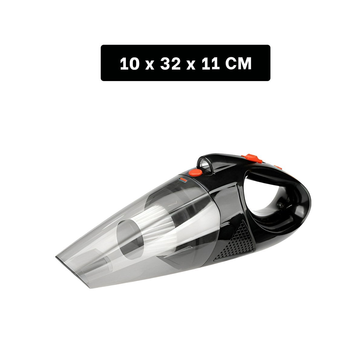 COMPACTA ASPIRADORA CON LINTERNA PARA LIMPIEZA RAPIDA EN HOGAR AUTO Y OFICINA - 4