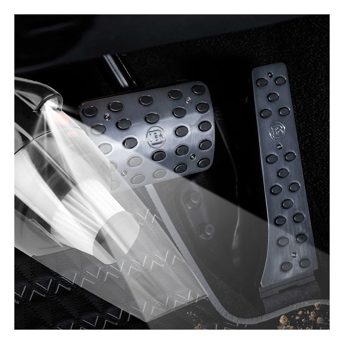 PACK2 MINI ASPIRADORA CON LINTERNA PARA LIMPIEZA DE INTERIORES EN CASA Y VEHICULO - 3