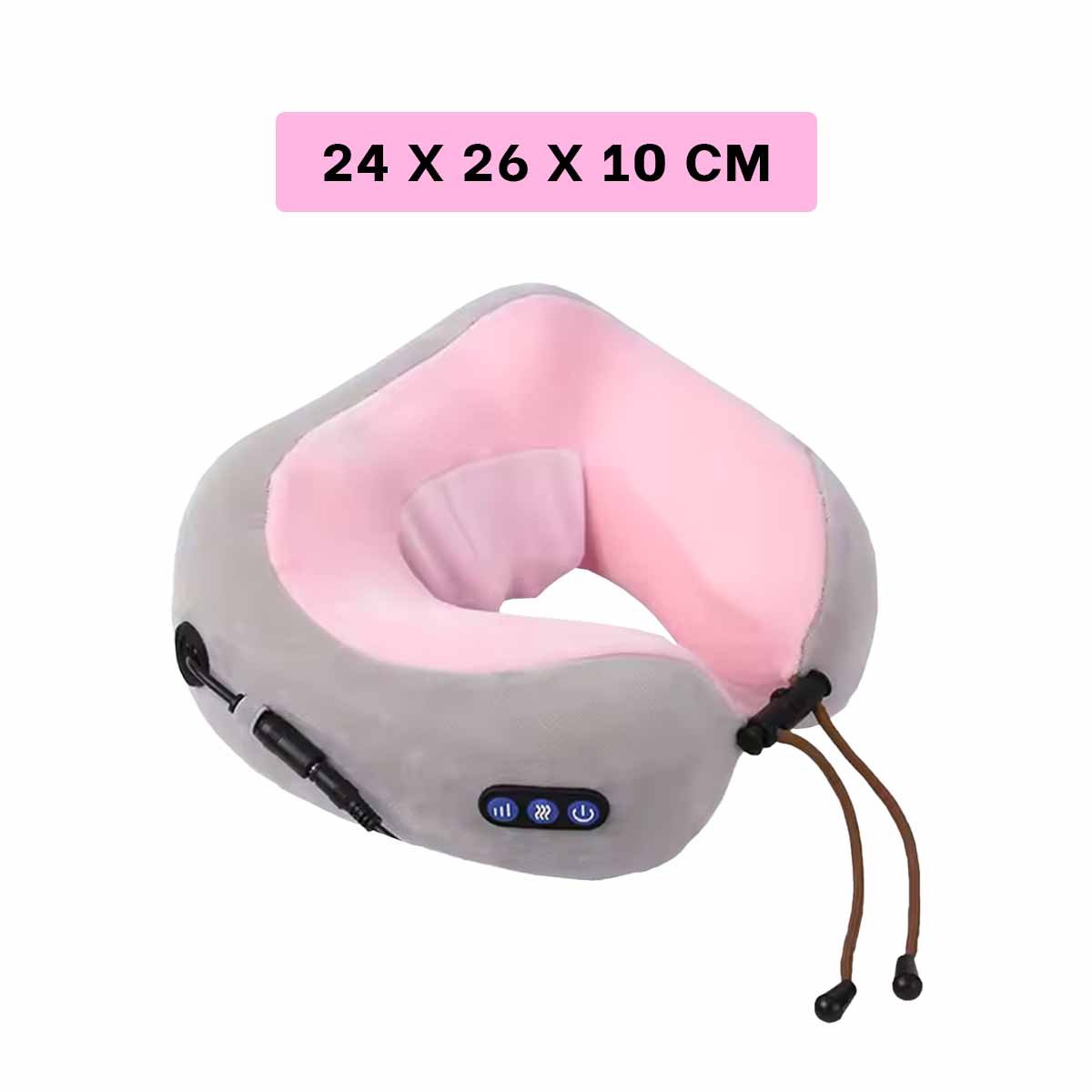 PACK2 COJINERIA DE CUELLO MASAJEADOR ELECTRICO PARA USO DIARIO Y+REGALO STICKER - 4