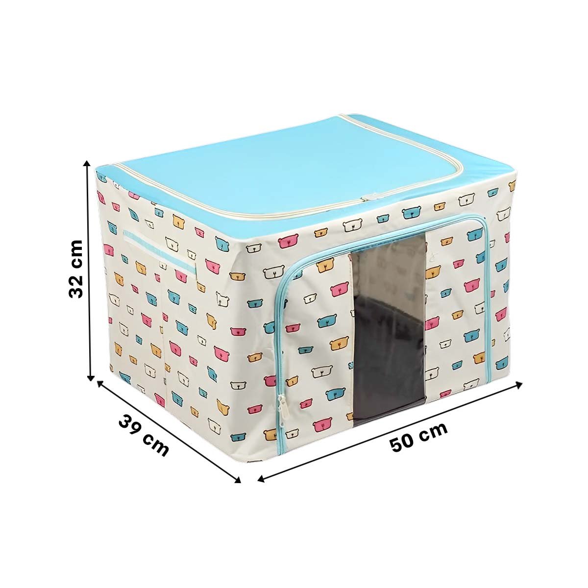 PACK2 ORGANIZADOR DOMESTICO PLEGABLE PARA DORMITORIO INFANTIL Y SALA DEL HOGAR - 4