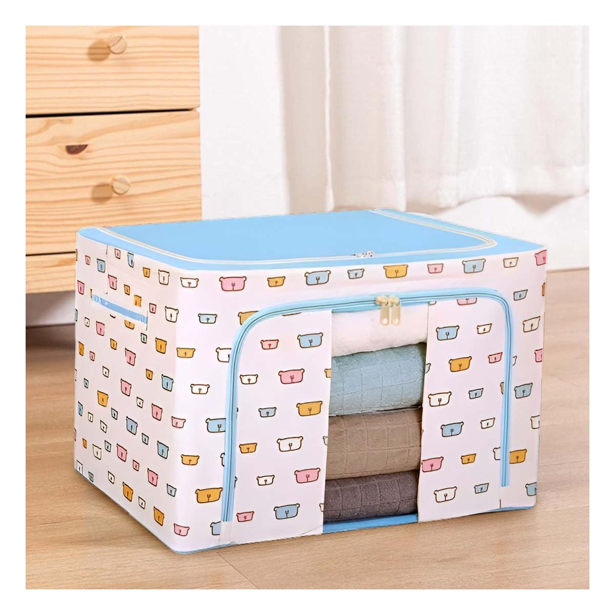 PACK2 ORGANIZADOR DOMESTICO PLEGABLE PARA DORMITORIO INFANTIL Y SALA DEL HOGAR - 5