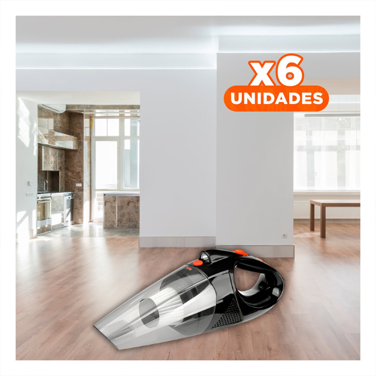 PACK6 HERRAMIENTA DE LIMPIEZA CON LINTERNA PARA POLVO EN RINCONES DEL HOGAR Y+PAPEL REGALO - 1