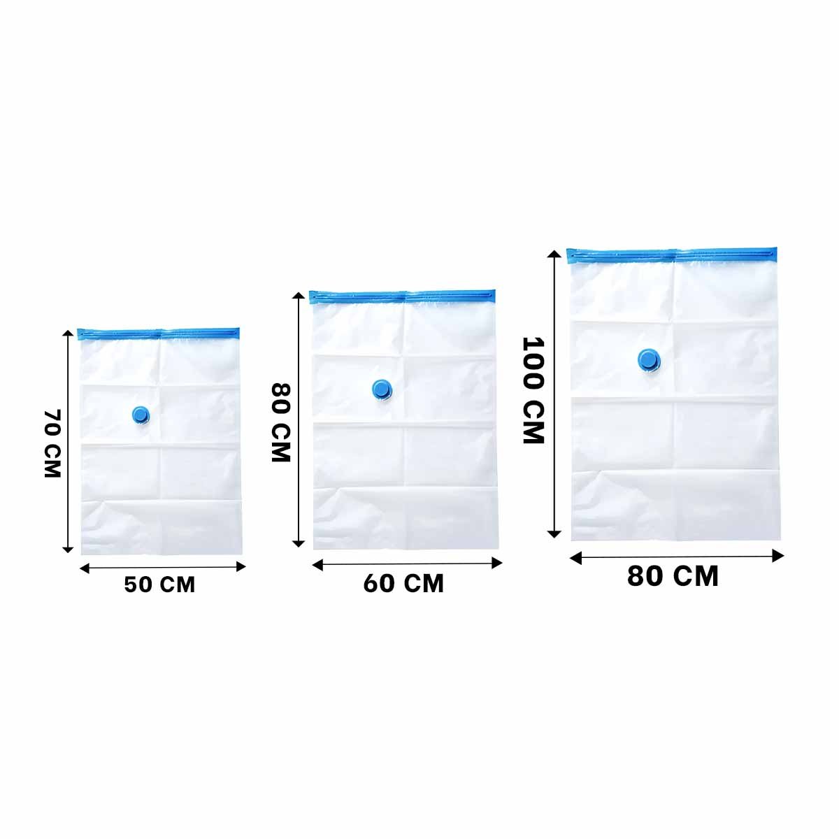 PACK12 EQUIPO DE BOLSAS AL VACIO CON SUCCIONADOR PARA ORDEN DIARIO EN CASA Y+REGALO STICKER - 4