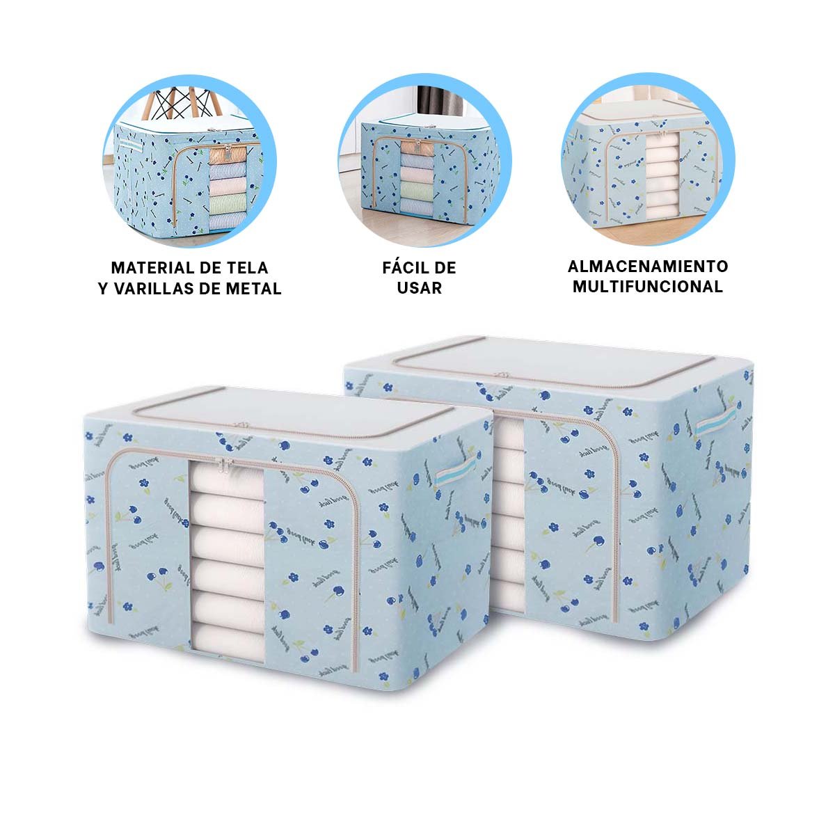 MODULO ORGANIZADOR PLEGABLE CON CEREZAS PARA CLOSET DORMITORIO Y SALA Y+POST IT - 5
