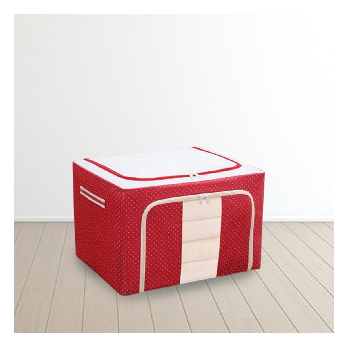 PACK12 COFRE MULTIUSO PLEGABLE PARA HOGAR CON ORGANIZACION VISIBLE Y PRACTICA Y+PAPEL REGALO - 2