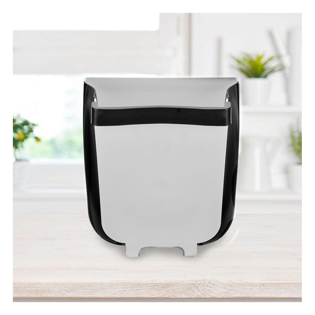 CUBO PLEGABLE PARA BASURA USO DOMESTICO FACIL TRANSPORTE Y ALMACENAMIENTO Y+REGALO STICKER - 5