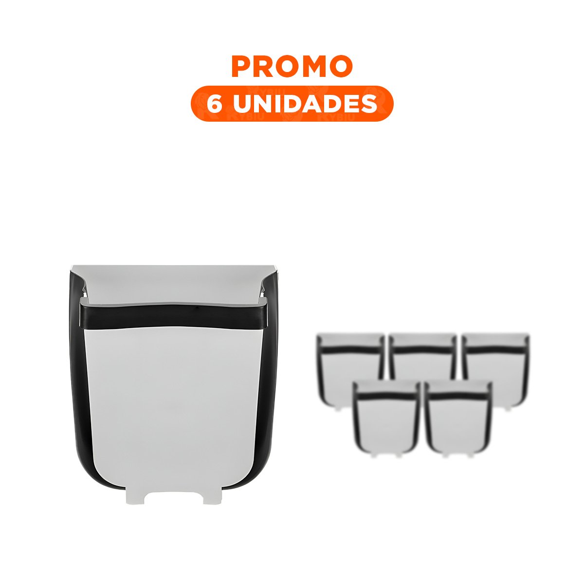 PACK6 TACHO PLEGABLE PARA HOGAR PRACTICO Y COMODO USO DIARIO EN COCINA Y+REGALO STICKER - 1