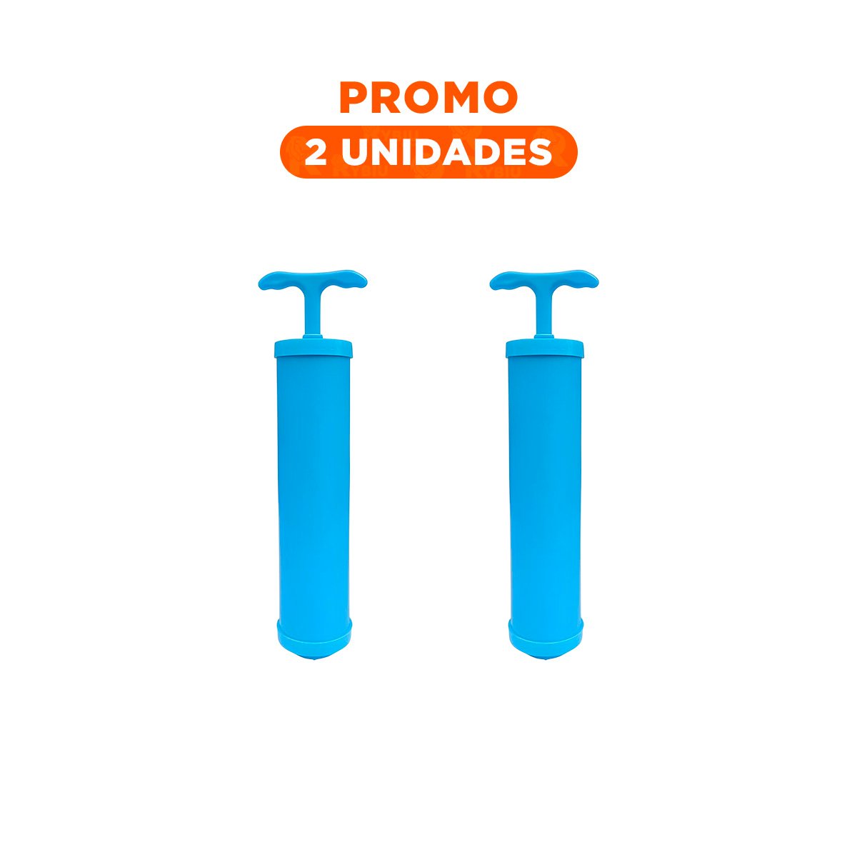 PACK2 PRESIONADOR MANUAL DE AIRE PARA BOLSAS AL VACIO USO DOMESTICO RAPIDO Y+REGALO STICKER - 1