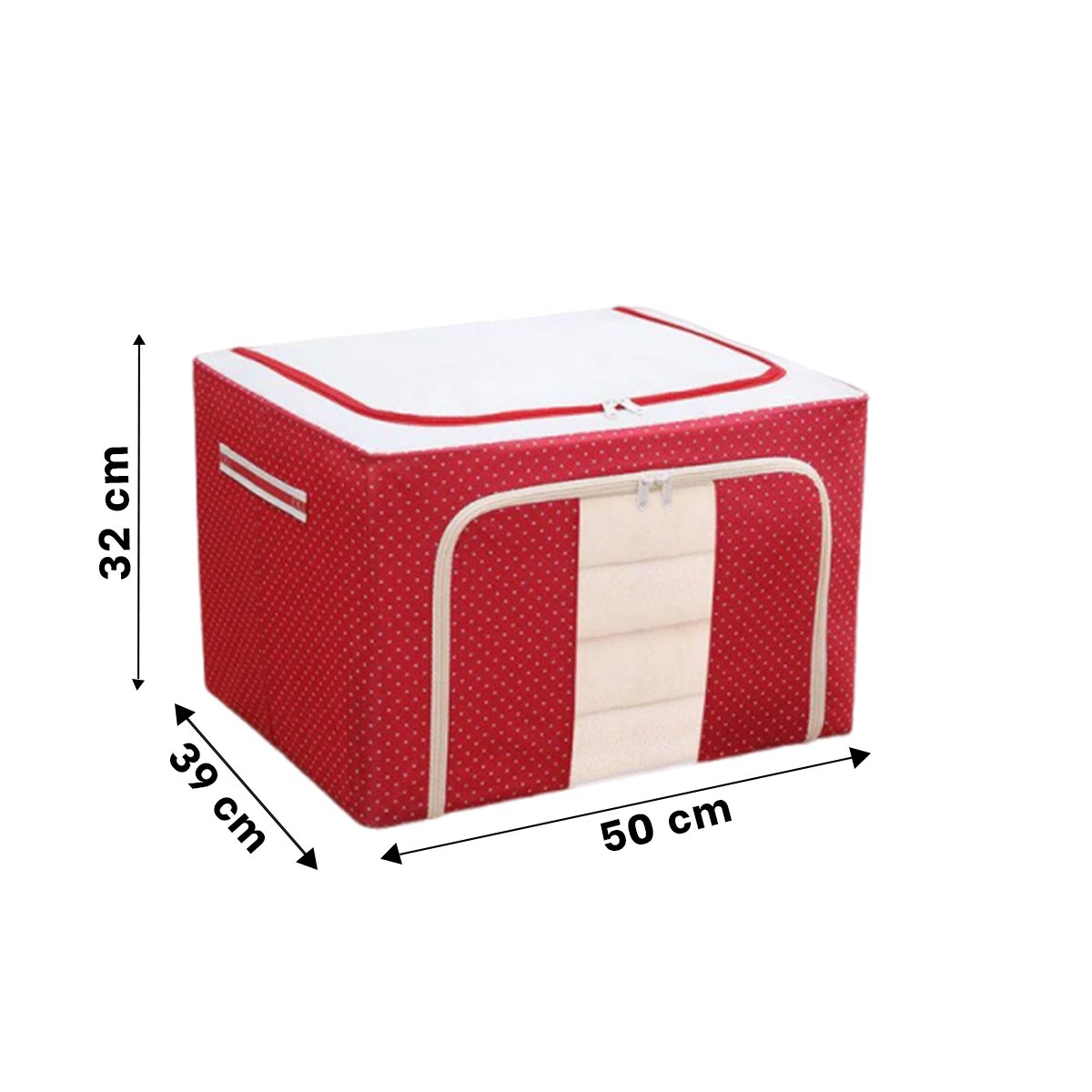PACK2 BAUL DE ALMACENAMIENTO PLEGABLE PARA HOGAR CON ORDEN ESTABLE Y+REGALO STICKER - 4