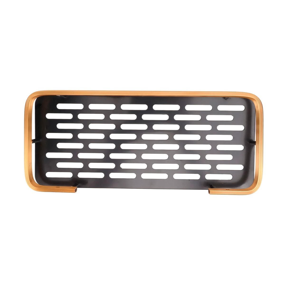PACK2 ALTERNATIVA FLOTANTE DORADO Y NEGRO 30X13CM PARA ORDEN INTERIOR Y+REGALO STICKER - 2