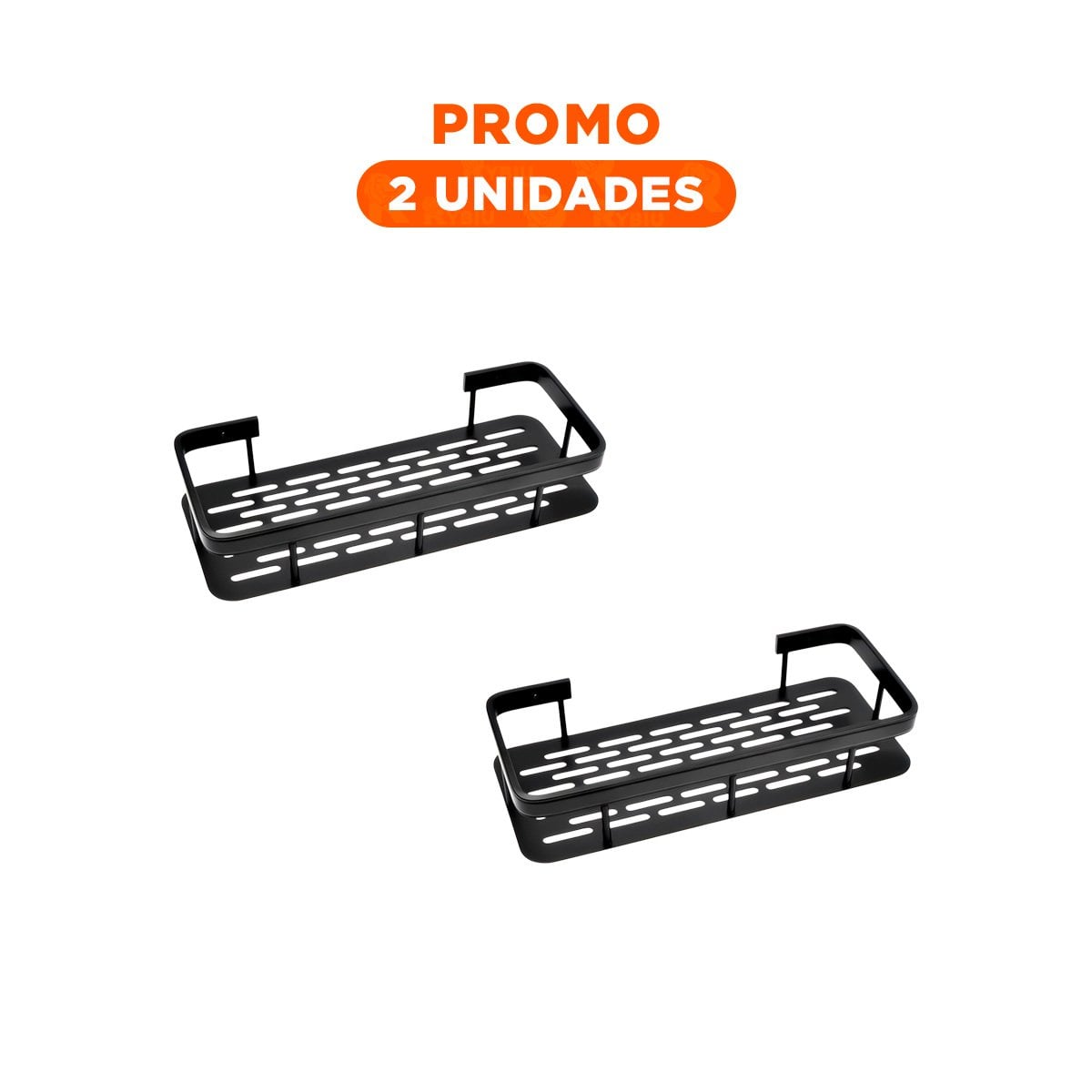 PACK2 OPCION DECORATIVA FLOTANTE NEGRO 30X13CM PARA CASA BIEN PRESENTADA Y+REGALO STICKER - 1