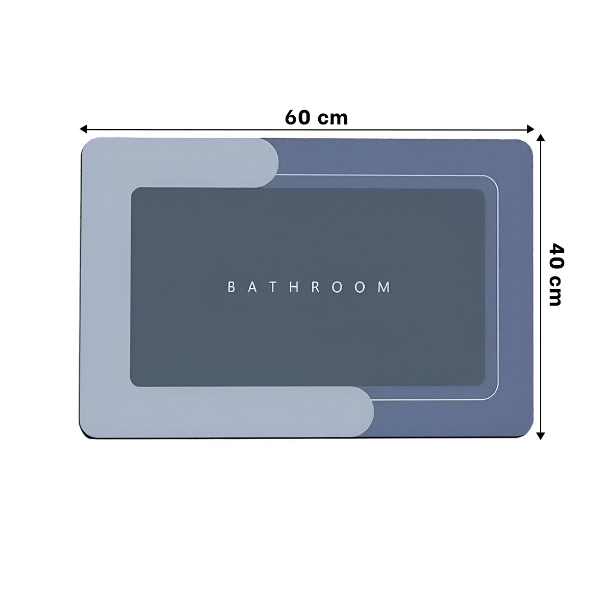 PACK12 MODELO RECTANGULAR AZUL PARA USO DIARIO EN BANO HOGAR - 4