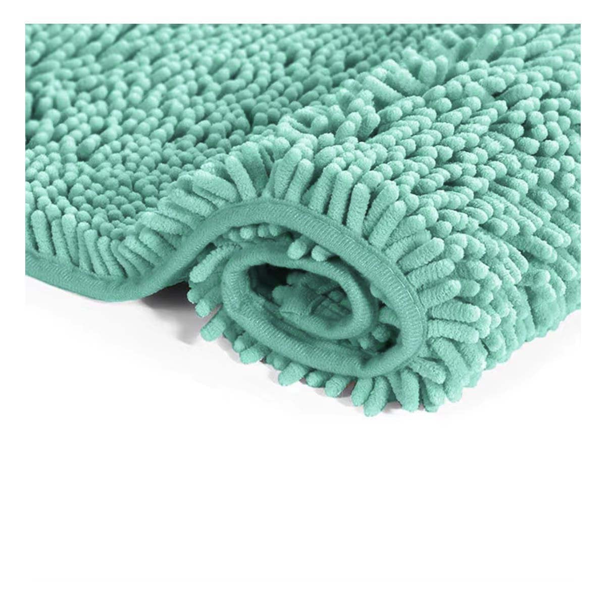 PACK6 TEXTIL OVALADO DE MICROFIBRA 40X60CM TURQUEZA DECORATIVO PARA HOGAR Y+REGALO STICKER - 2