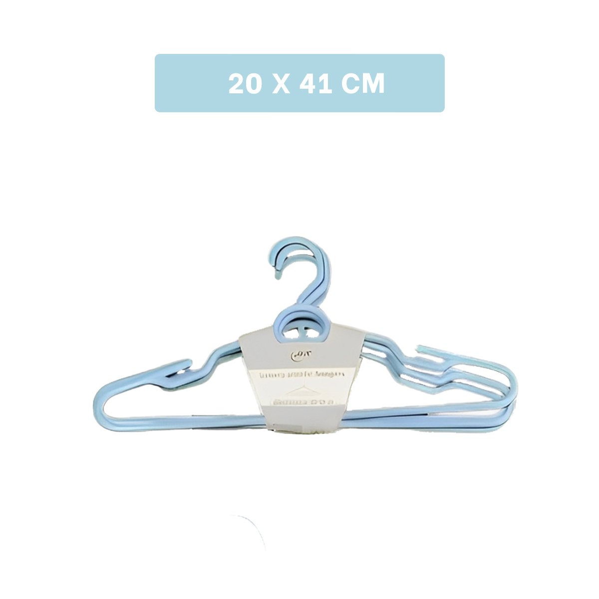 PACK4 SOPORTE CLASICO DE PLASTICO CELESTE CIRCULO EN CENTRO DE 4 PIEZAS CASA Y+PAPEL REGALO - 4