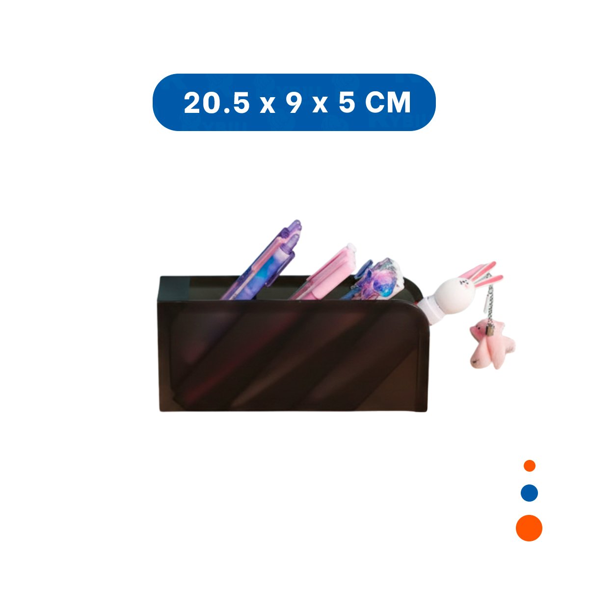 PACK2 MODULO PENSADO PARA SUPERFICIE DE TRABAJO CON COLOR NEGRO - 4