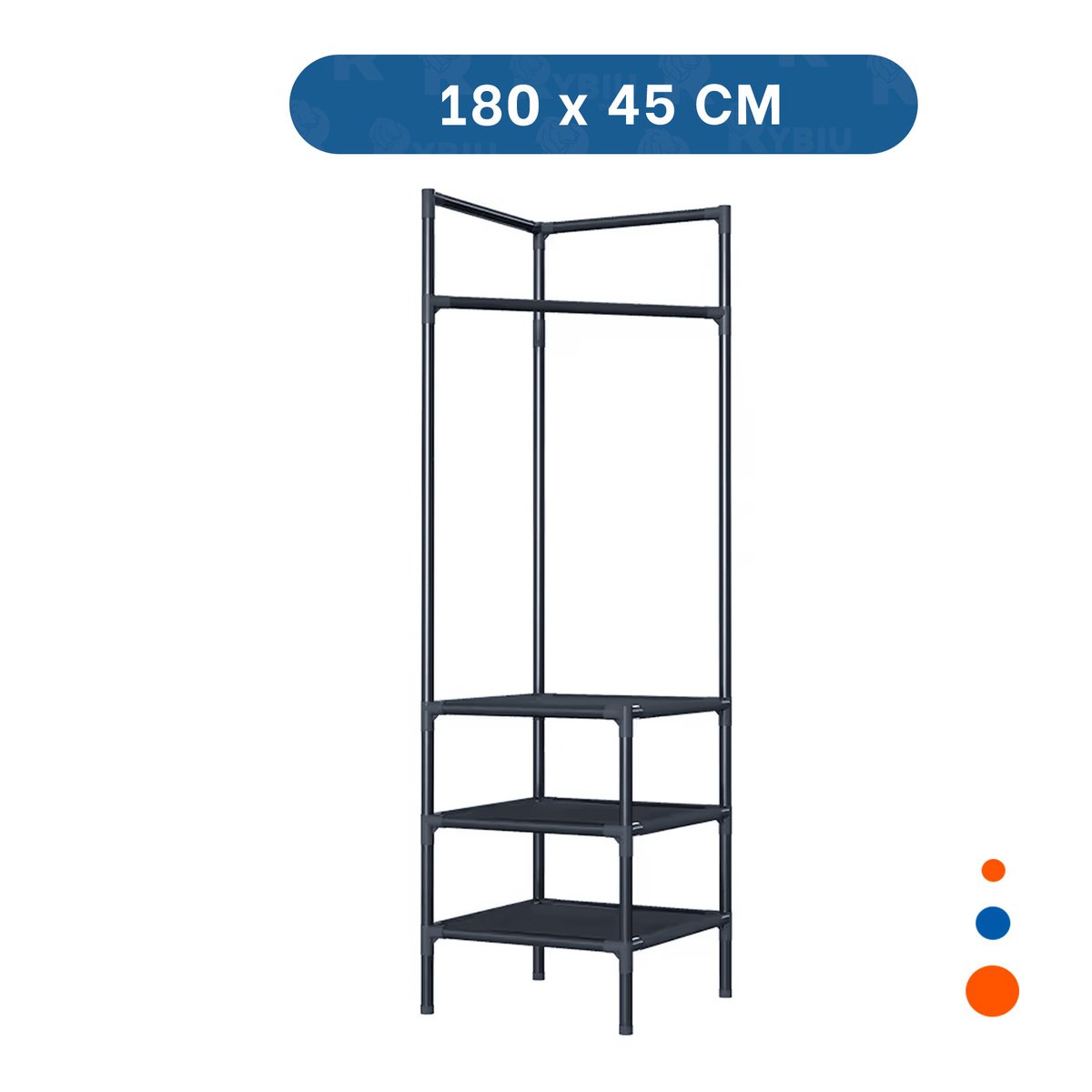 PACK2 SOPORTE VERTICAL CON ZAPATERA Y PERCHERA PARA CASA Y HOGAR CON PRACTICIDAD - 4