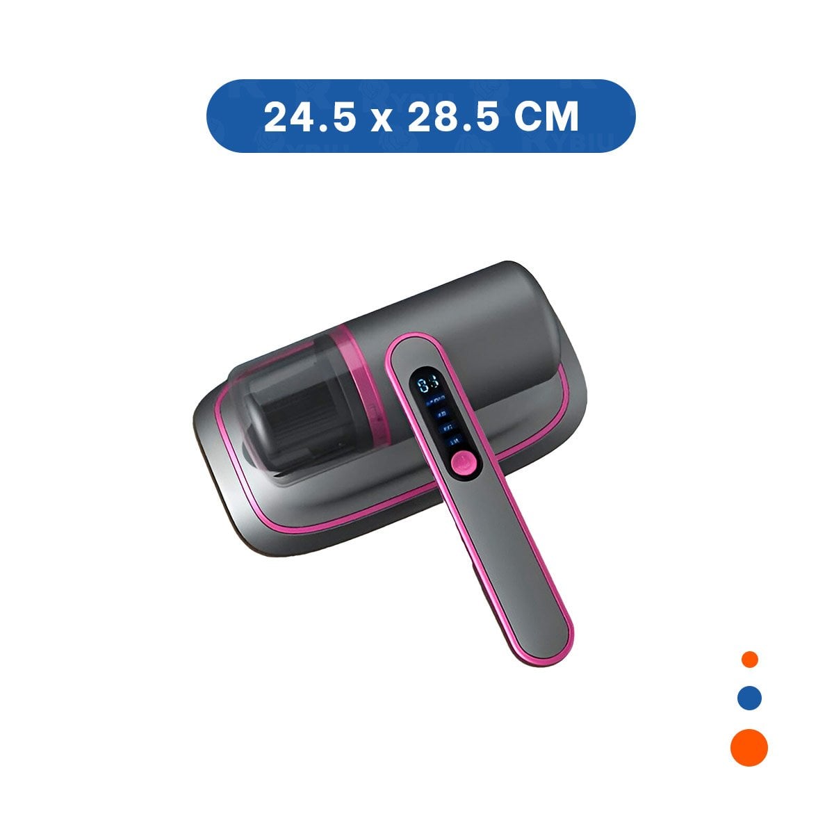 DISPOSITIVO PARA ACAROS COLOR PLOMO Y FUCSIA PARA CAMAS Y MUEBLES DE CASA Y+LIGAS REGALO - 4