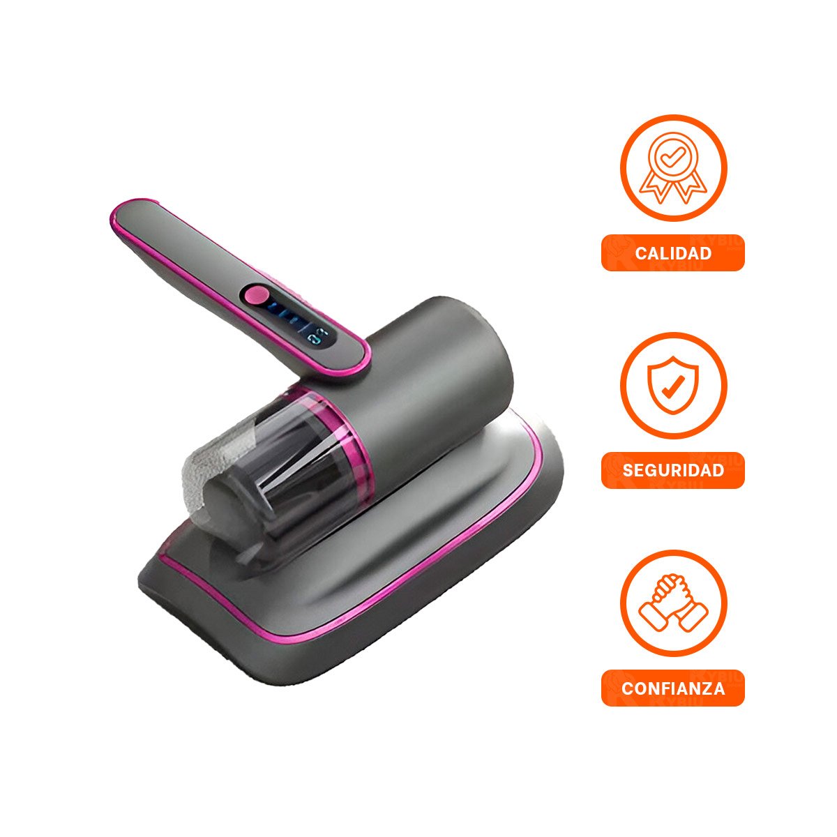 DISPOSITIVO PARA ACAROS COLOR PLOMO Y FUCSIA PARA CAMAS Y MUEBLES DE CASA Y+LIGAS REGALO - 5