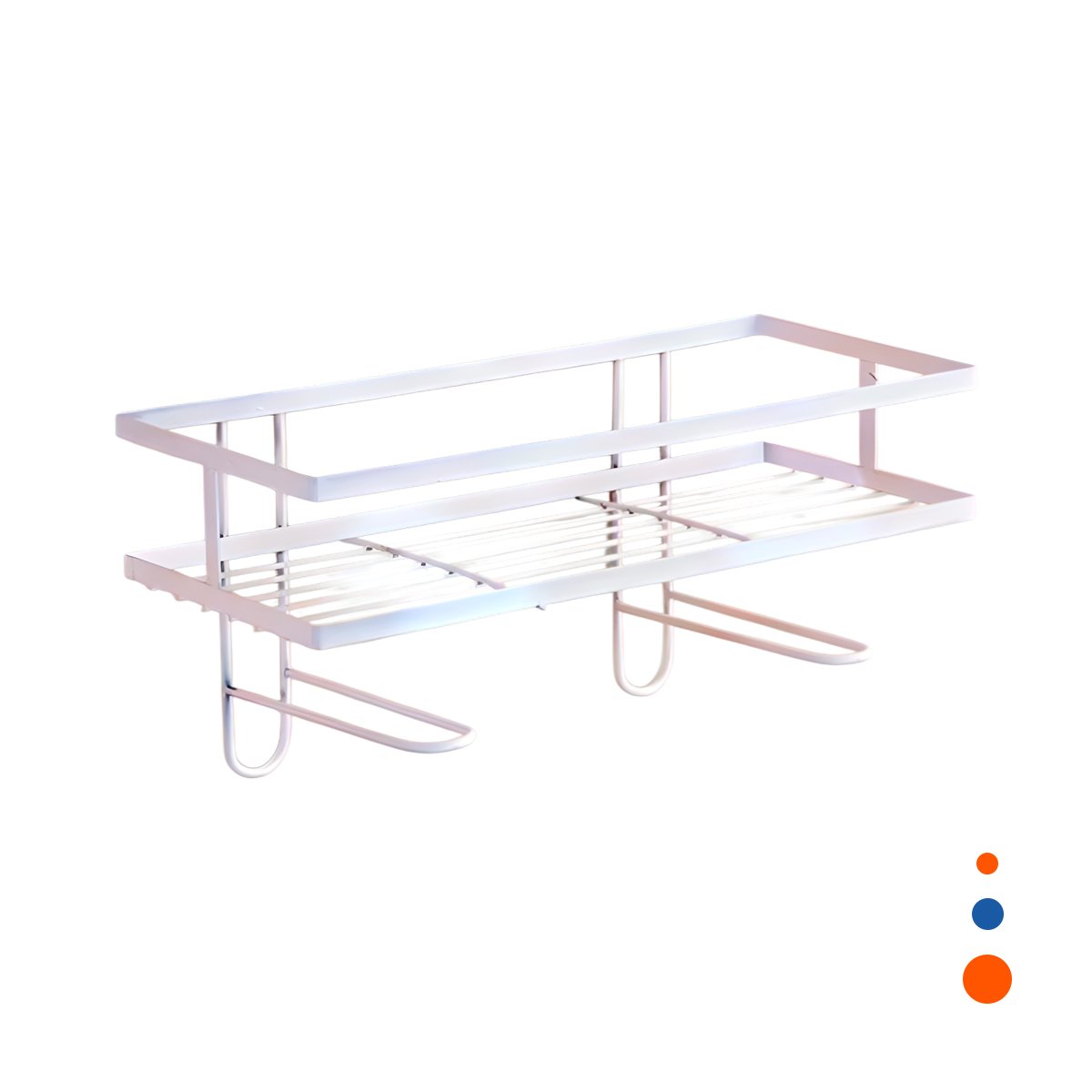 PACK12 MODULO COMPACTO DE PARED 32X14X16CM BLANCO USO DIARIO INTERIOR Y+REGALO STICKER - 2