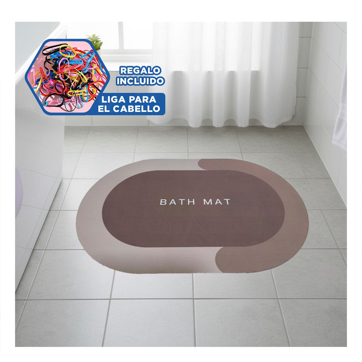CUBIERTA OVALADA DECORATIVA PARA HOGAR Y CASA CON USO DIARIO EN INTERIORES Y+LIGAS REGALO - 2