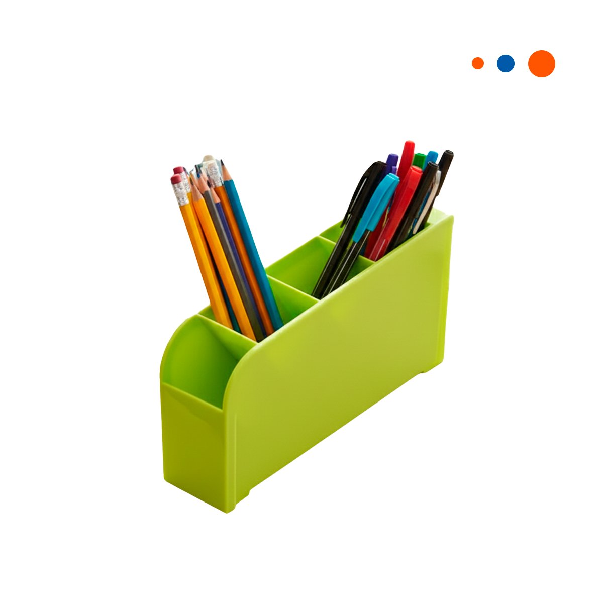 PACK2 MODULO INCLINADO PARA ESCRITORIO ACTIVO EN VERDE DE DIMENSIÓN 20,5X5X9CM Y+REGALO STICKER - 2