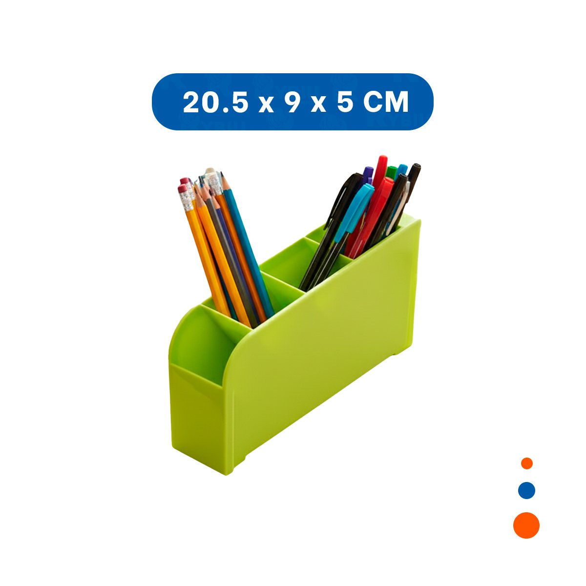 PACK2 MODULO INCLINADO PARA ESCRITORIO ACTIVO EN VERDE DE DIMENSIÓN 20,5X5X9CM Y+REGALO STICKER - 4