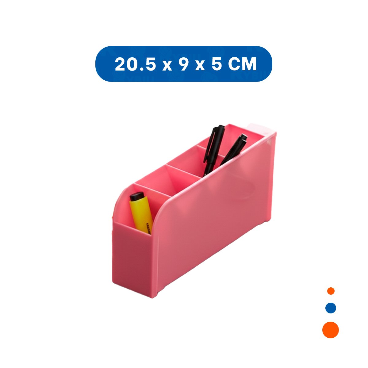 PACK6 SOPORTE DE USO DIARIO CON INCLINACION ROSADO DE DIMENSIÓN 20,5X5X9CM Y+REGALO STICKER - 4