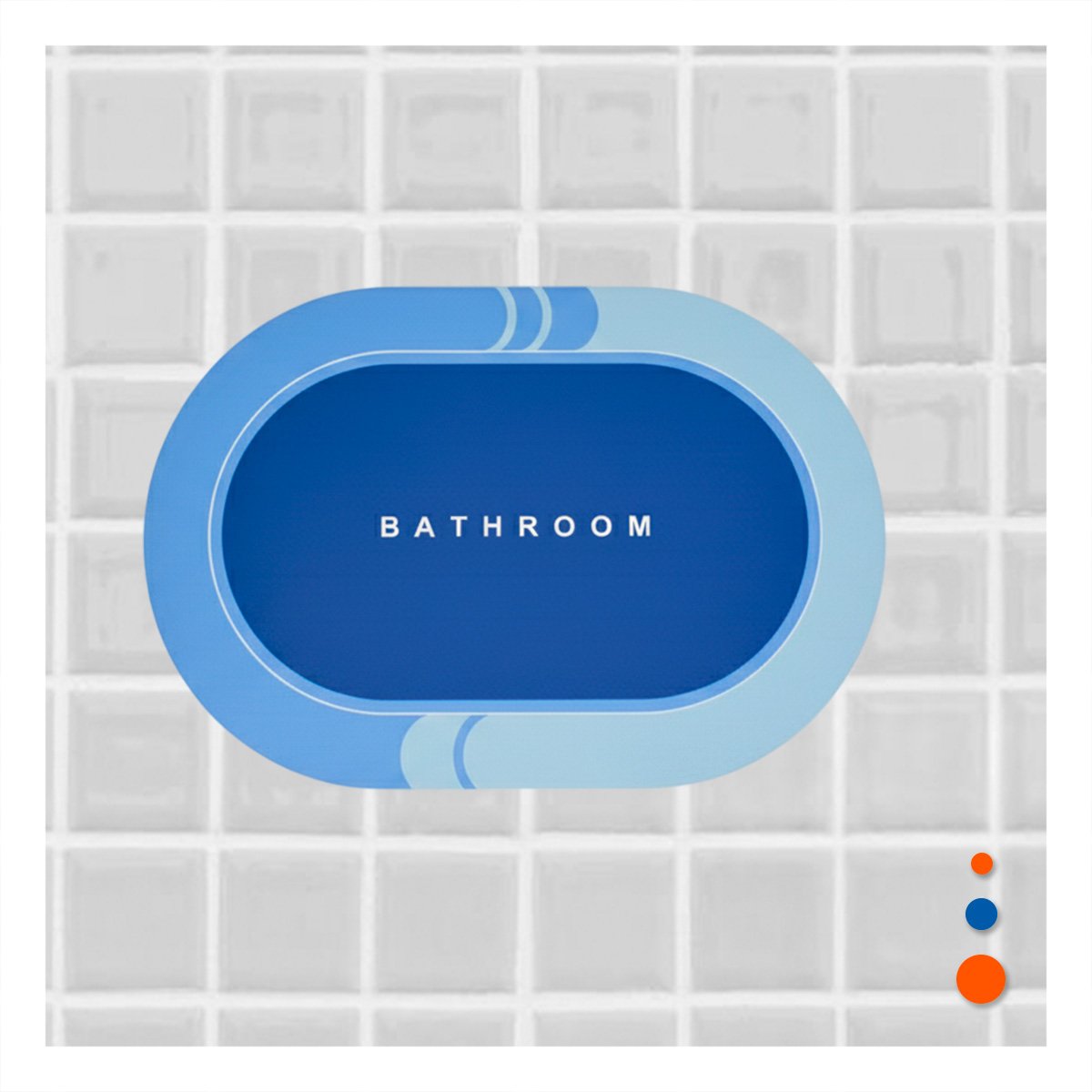 PACK4 BASE OVALADA PARA CASA Y HOGAR CON APOYO PRACTICO EN INTERIORES CELESTE - 3