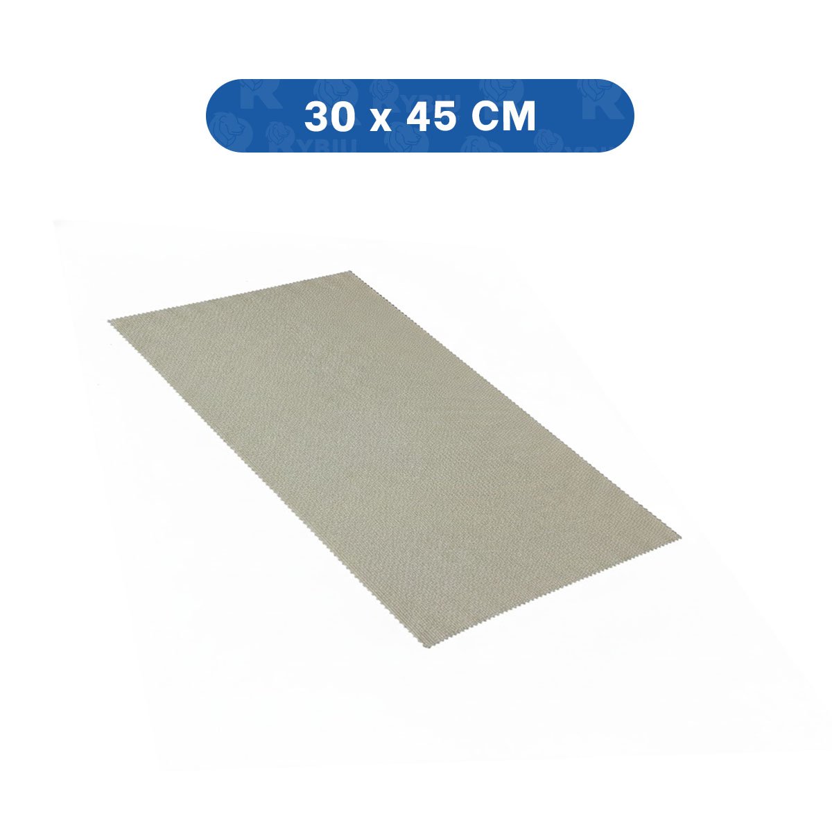 PACK4 COLECCION 6 INDIVIDUAL RECTANGULAR LISO BEIGE 30X45CM PARA COCINA Y+PAPEL REGALO - 4