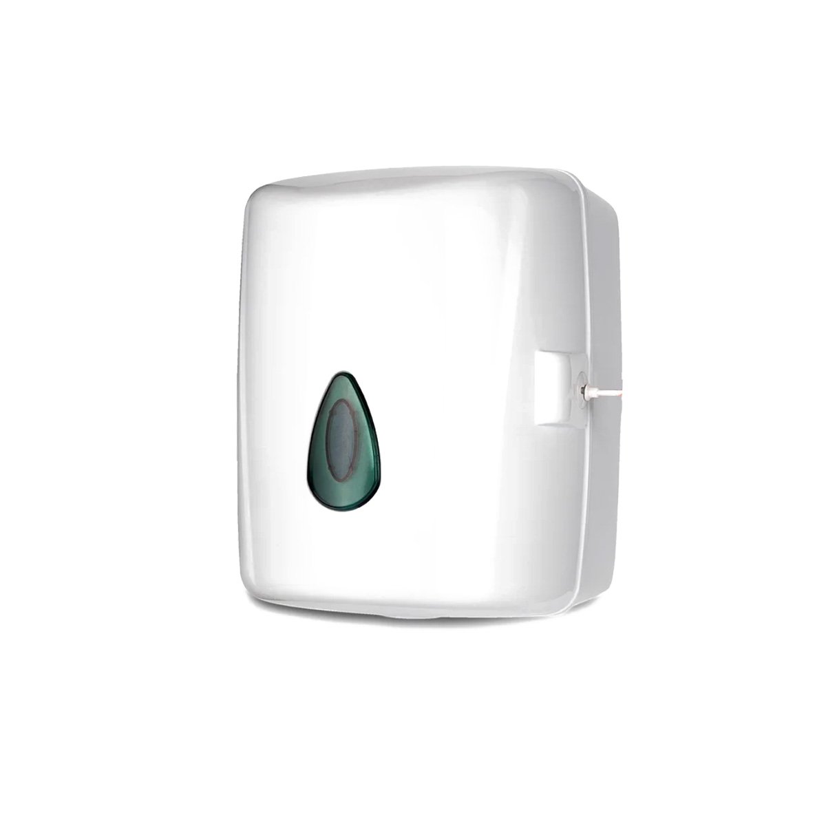 DISPENSADOR DE PAPEL TOALLA VERTICAL BLANCO EN ROLLO PARA COCINA Y+REGALO STICKER - 1