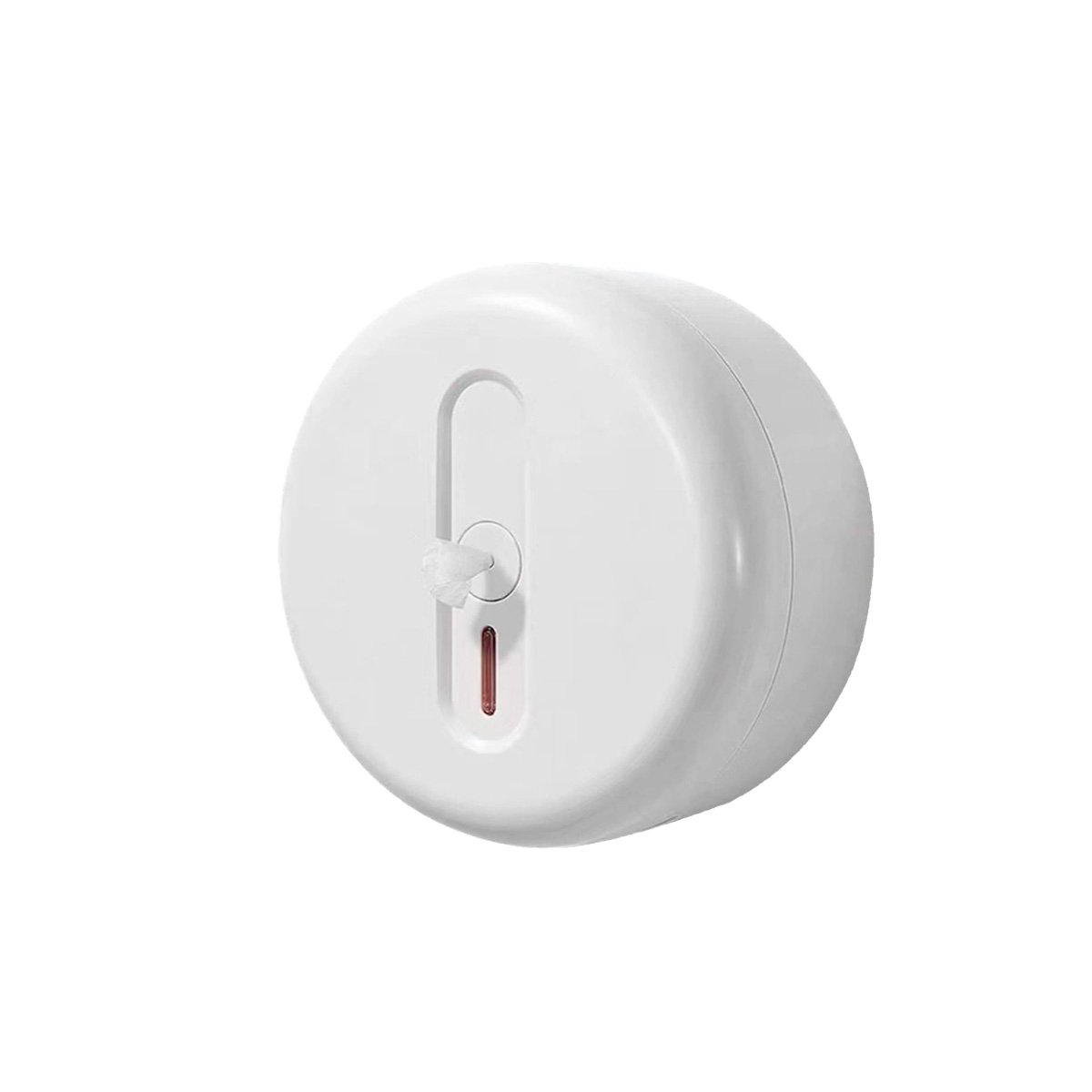 SOPORTE PAPEL HIGIENICO JUMBO BLANCO CIRCULAR PARA PARED Y CASA Y+REGALO STICKER - 1