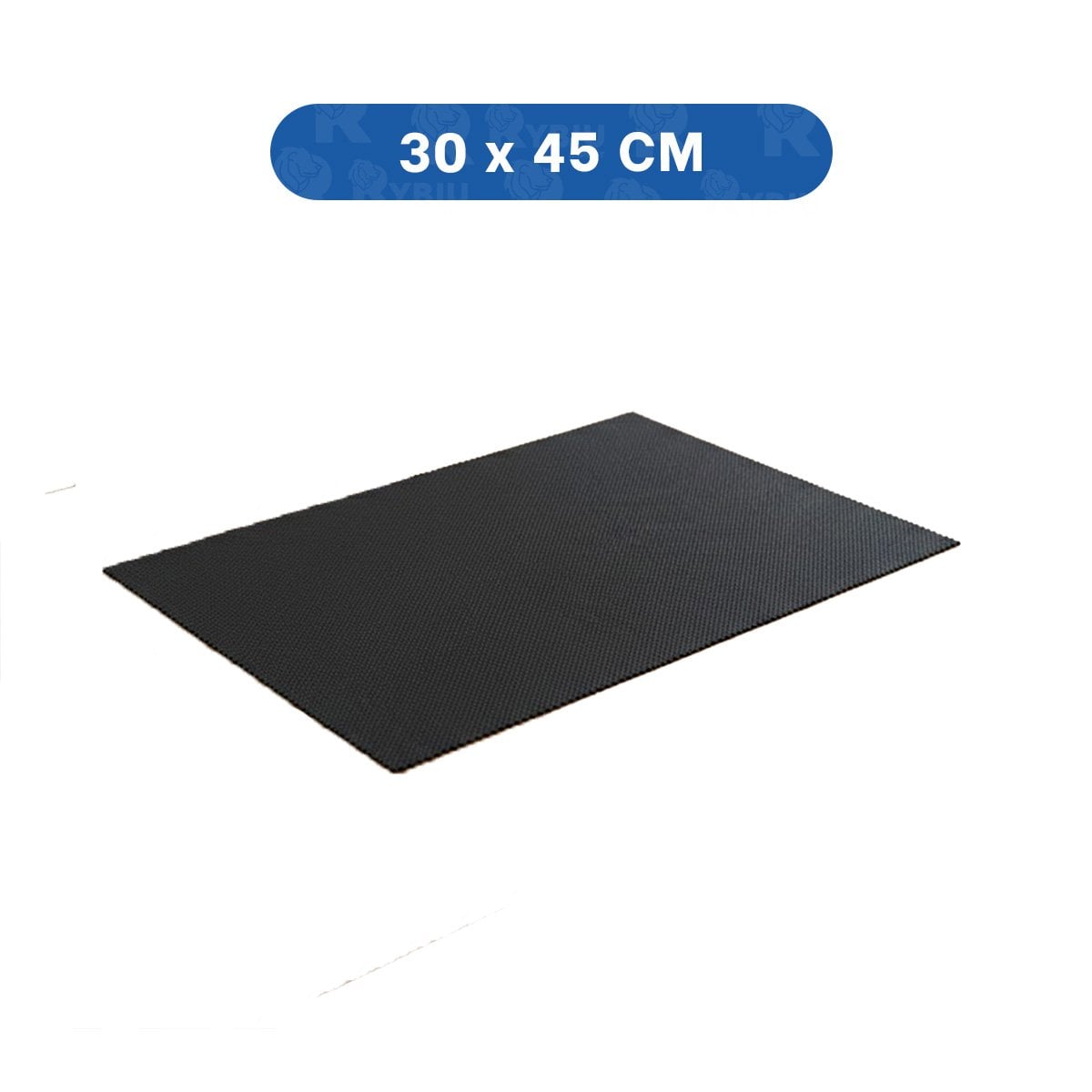 PACK 6 INDIVIDUALES RECTANGULARES LISO NEGRO 30X45CM PARA COMEDOR DIARIO Y+LIGAS REGALO - 4