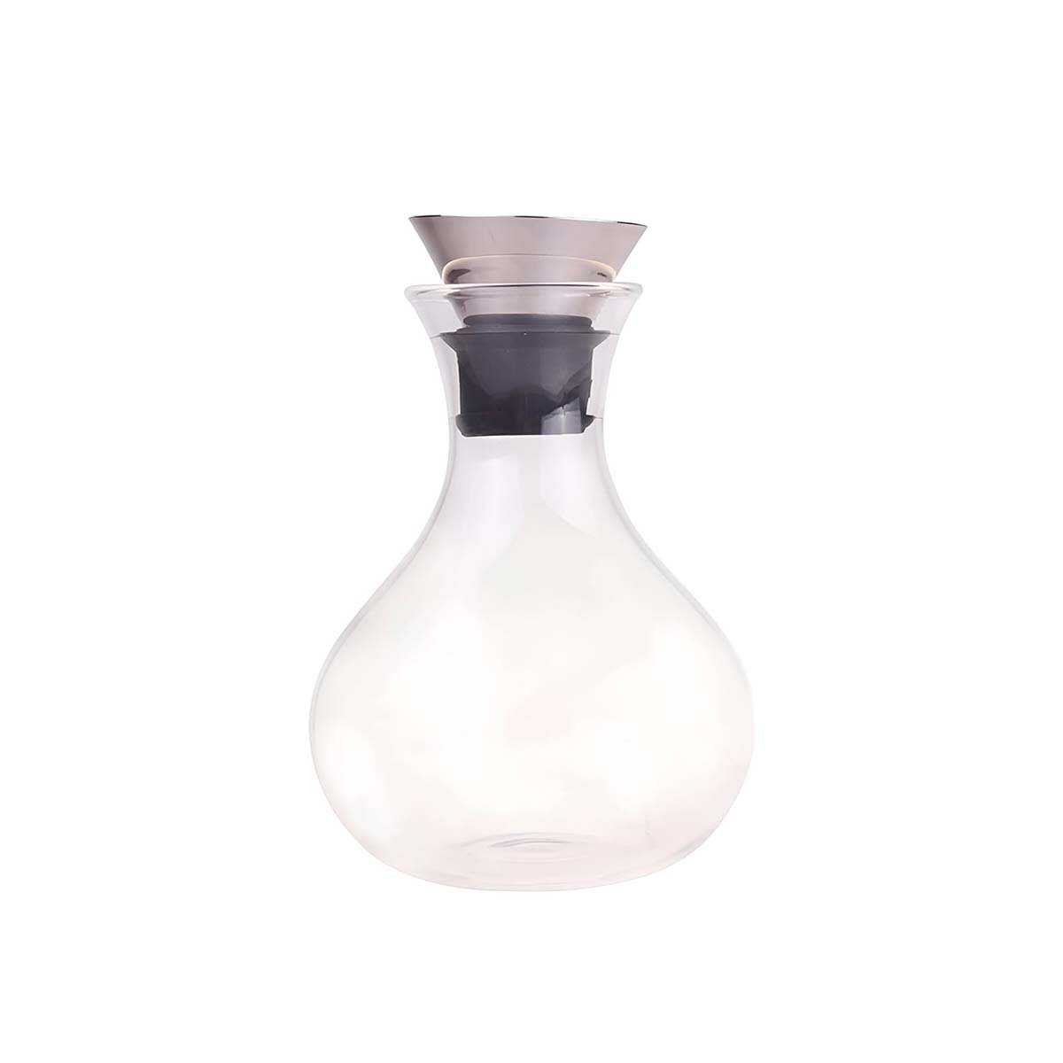 PACK6 ELEGANTE JARRA FUJI 1600 ML TRANSPARENTE CON TAPA USO PRACTICO DIARIO Y+REGALO STICKER - 2