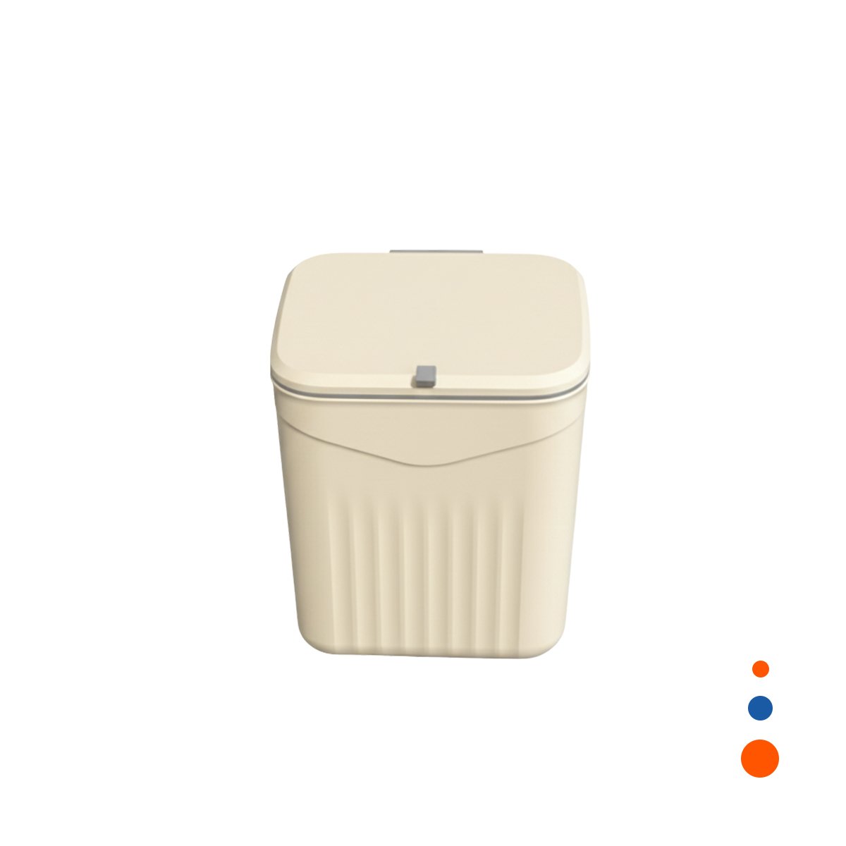 PACK6 RECIPIENTE BEIGE MODERNO Y PRACTICO PARA CASA Y+REGALO STICKER - 2
