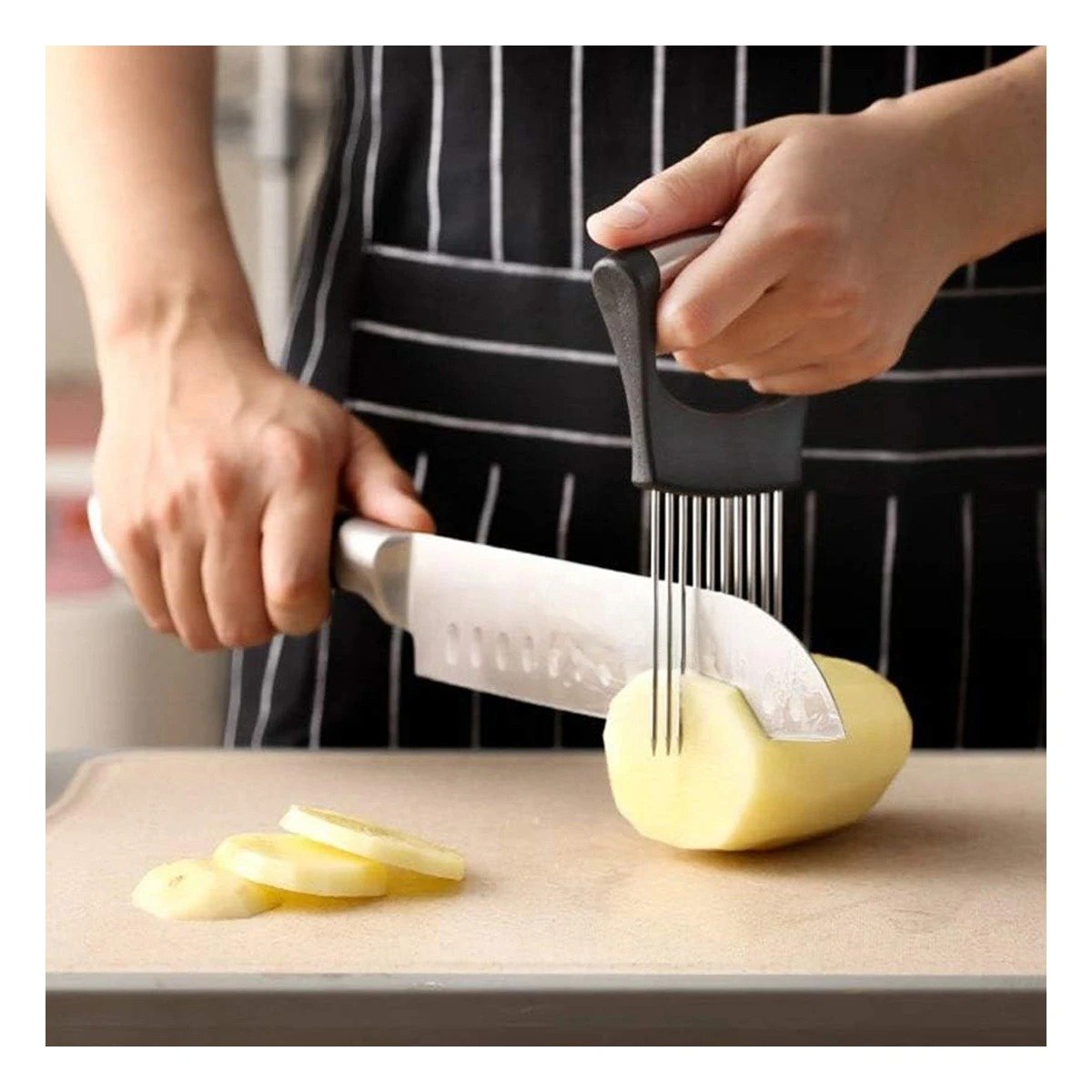 PACK12 INSTRUMENTO DE AGUJAS PARA FRUTAS Y VERDURAS PARA COCINA Y CORTES Y+PAPEL REGALO - 3