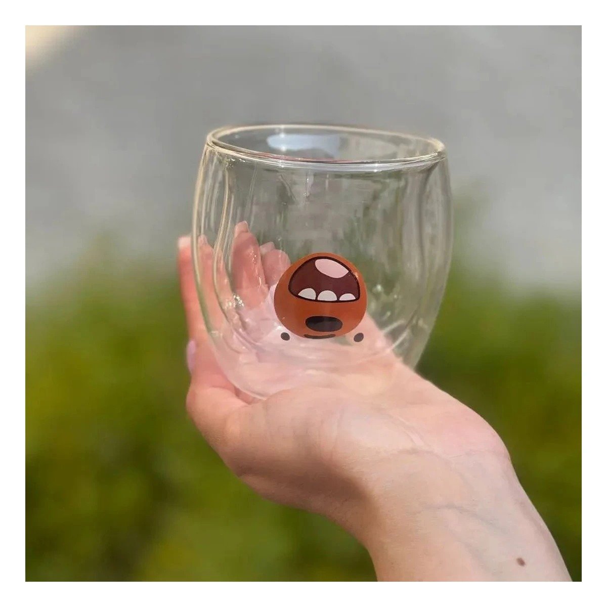 PACK12 TAZA MODELO DOBLE CAPA DE VIDRIO BOROSILICATO EN COLOR TRANSPARENTE Y+PAPEL REGALO - 2