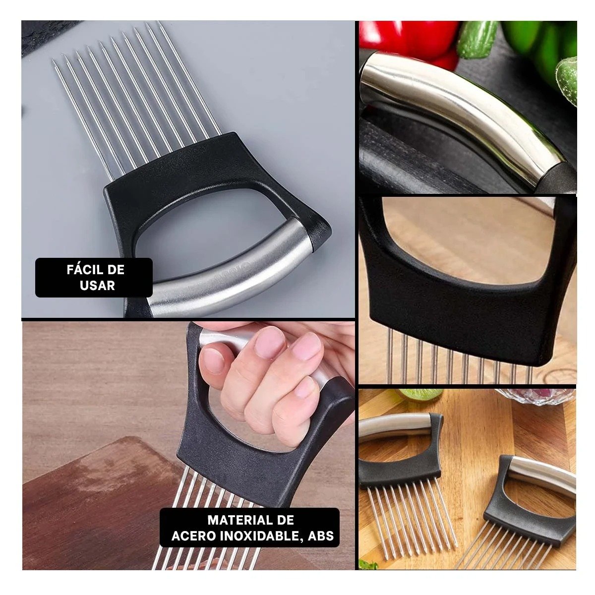 REVANADOR DE AGUJAS PARA FRUTAS Y VERDURAS CON DISEÑO COMPACTO Y LIGERO Y+LIGAS REGALO - 1