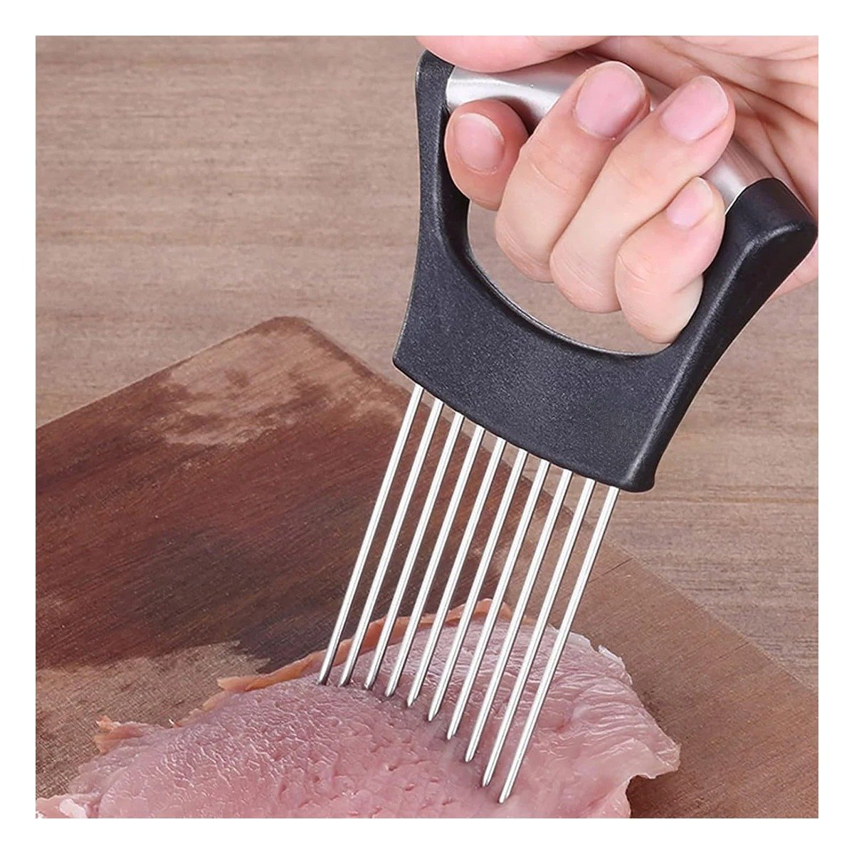 PACK4 APARATO DE AGUJAS PARA FRUTAS Y VERDURAS PARA COCINA Y CORTES PRECISOS - 2