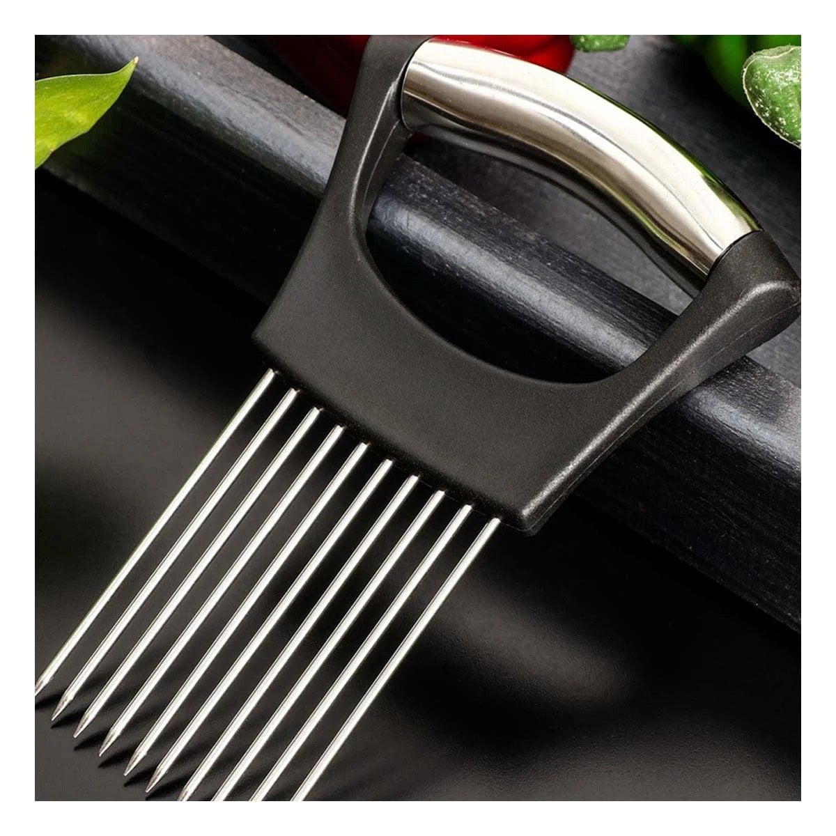 PACK4 APARATO DE AGUJAS PARA FRUTAS Y VERDURAS PARA COCINA Y CORTES PRECISOS - 3