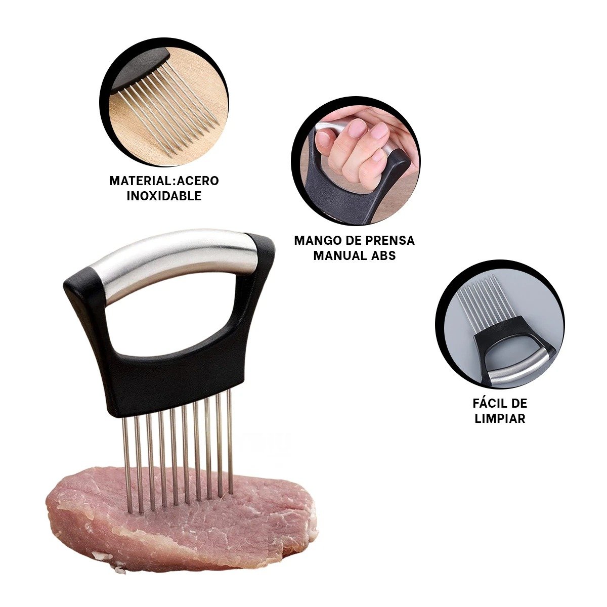 REVANADOR DE AGUJAS PARA FRUTAS Y VERDURAS PARA COCINA Y CORTES UNIFORMES Y+POST IT - 5
