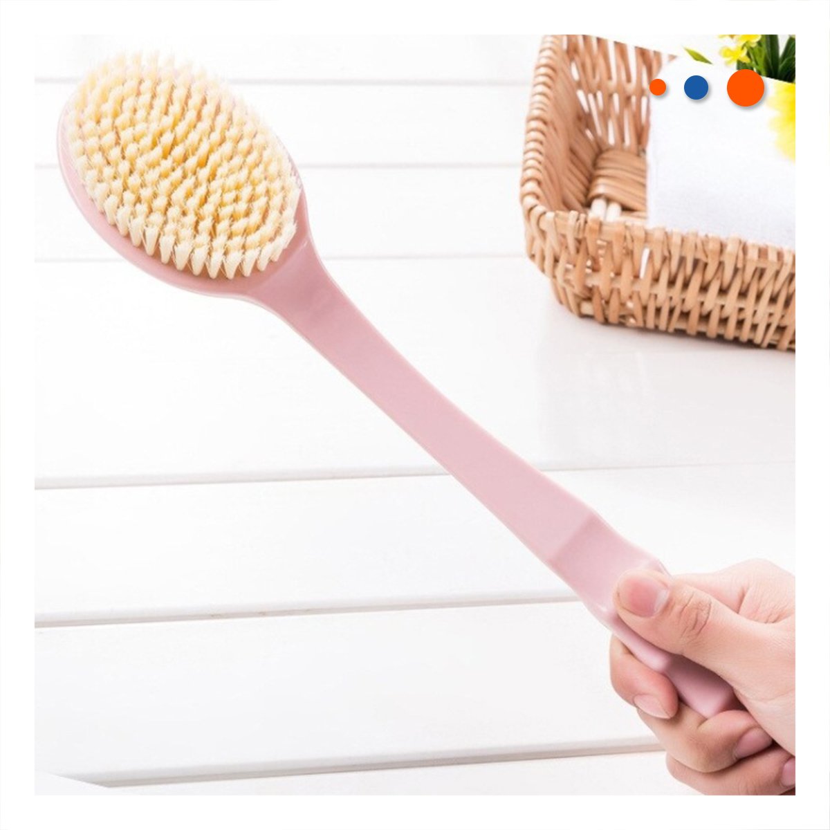 PACK12 REPUESTO SPA ROSADO 36CM UN CABEZAL PARA RELAJACION TOTAL Y+PAPEL REGALO - 2