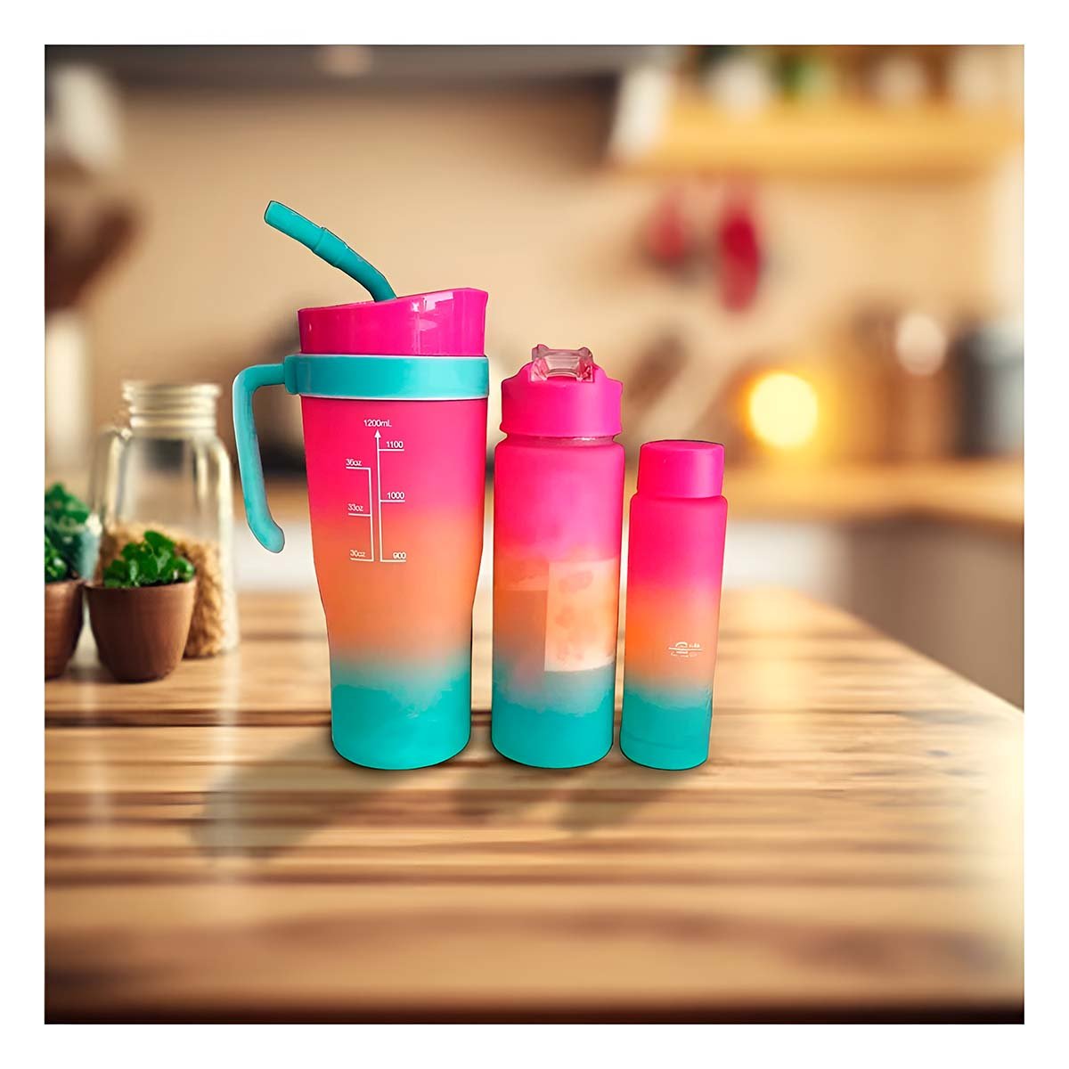PACK4 EQUIPO TRIO TRICOLOR 1200ML 800ML 300ML FACIL DE USAR Y PRACTICO Y+REGALO STICKER - 3