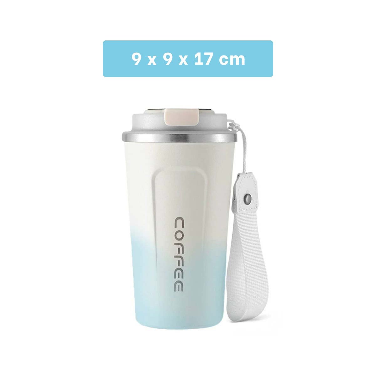 PACK12 SURTIDOR DIGITAL 510ML ROSADO CON BLANCO MANTIENE CAFÉ - 4
