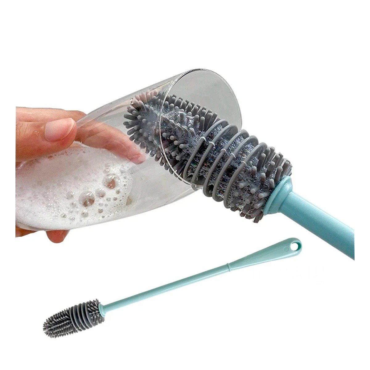 PACK4 HERRAMIENTA DE LAVADO CELESTE DE GRAN CALIDAD PARA MUCHA CARGA EN CASA Y+PAPEL REGALO - 3
