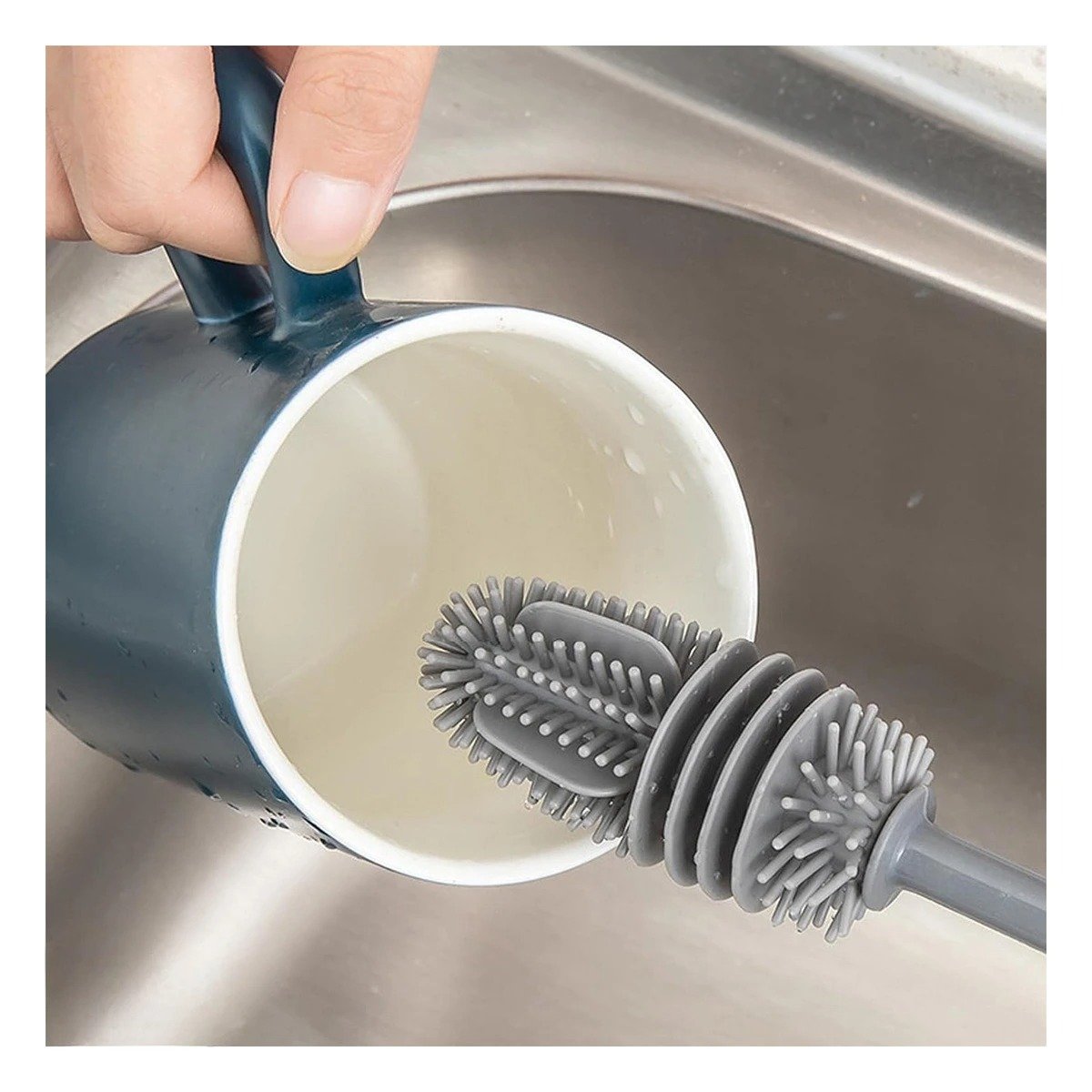 PACK2 HERRAMIENTA DE LAVADO PLOMO CON MUCHA CAPACIDAD EN SU COCINA REAL LINDA - 2