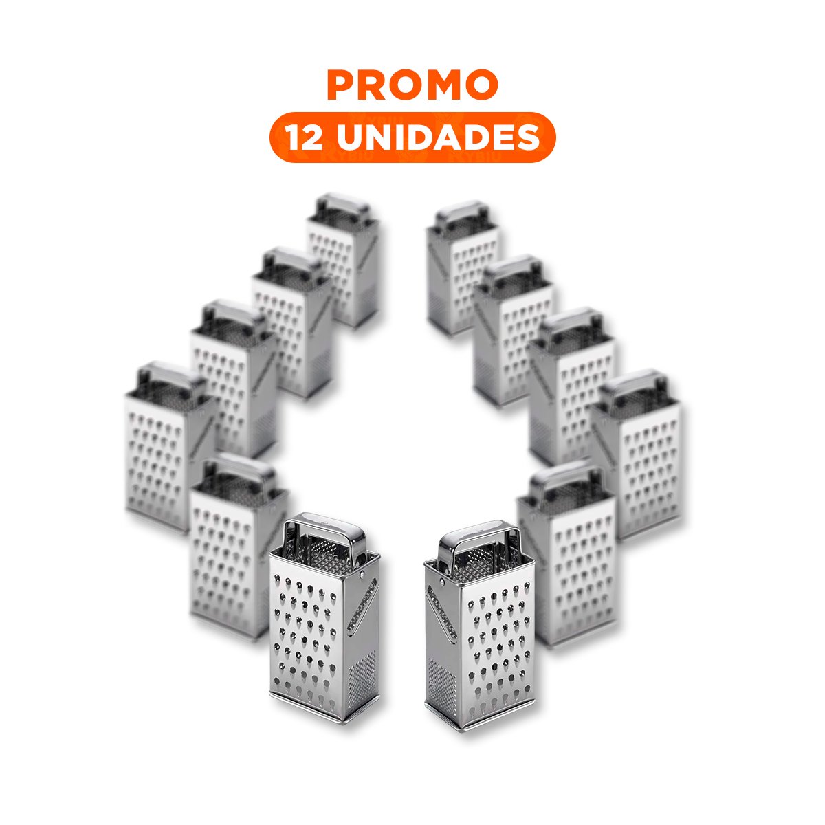 PACK12 DESMENUZADOR DE METAL PROFESIONAL ACERO DURABLE FACIL DE LIMPIAR Y USAR - 1