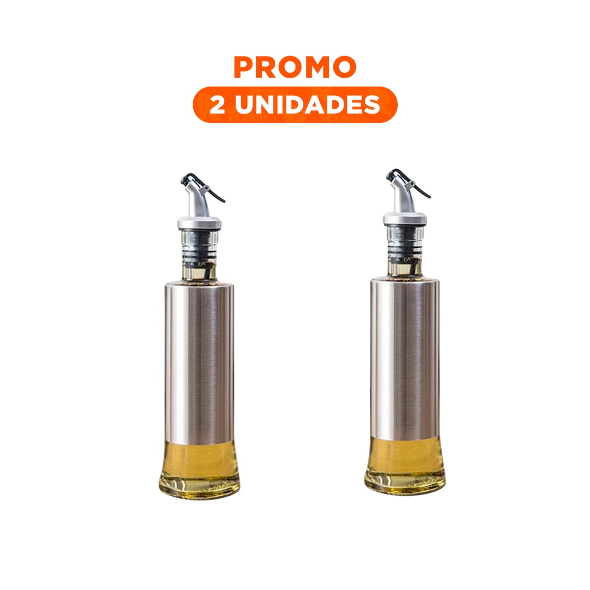PACK2 ENVASE VIDRIO CON VERTEDOR 500ML FACIL DE LLENAR Y MANTENER LIMPIO Y+REGALO STICKER - 1