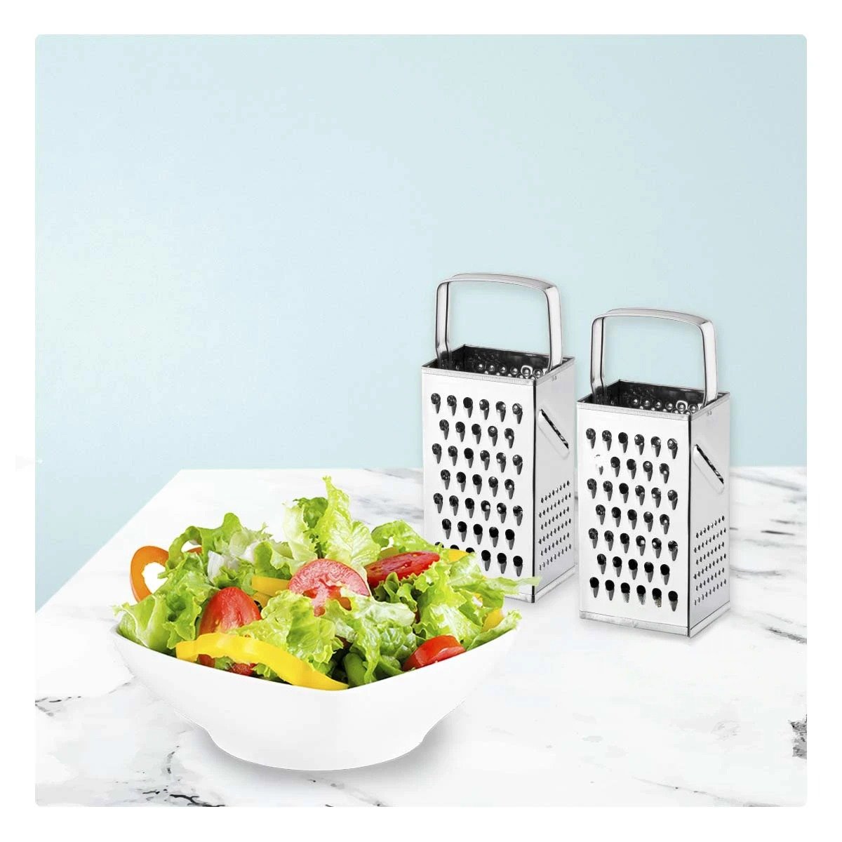 PACK4 DESMENUZADOR DE METAL MULTIUSO COCINA FACIL DE USAR Y MANTENER LIMPIO Y+REGALO STICKER - 5