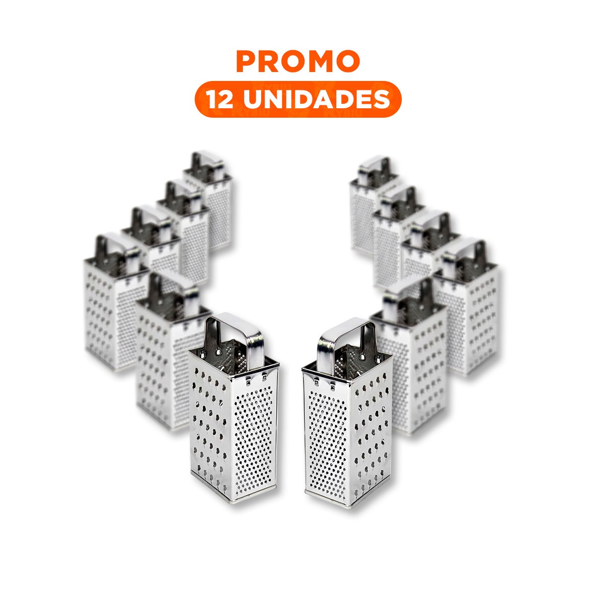 PACK12 MOLINILLO LIGERO DE METAL PROFESIONAL ACERO DURABLE Y SEGURO - 1