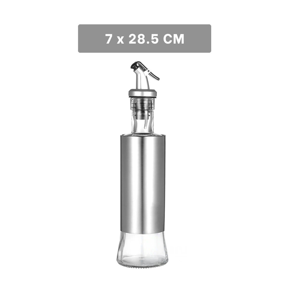 PACK6 DOSIFICADOR VIDRIO CON VERTEDOR 500ML FACIL DE LLENAR Y MANTENER ORDEN Y+PAPEL REGALO - 4